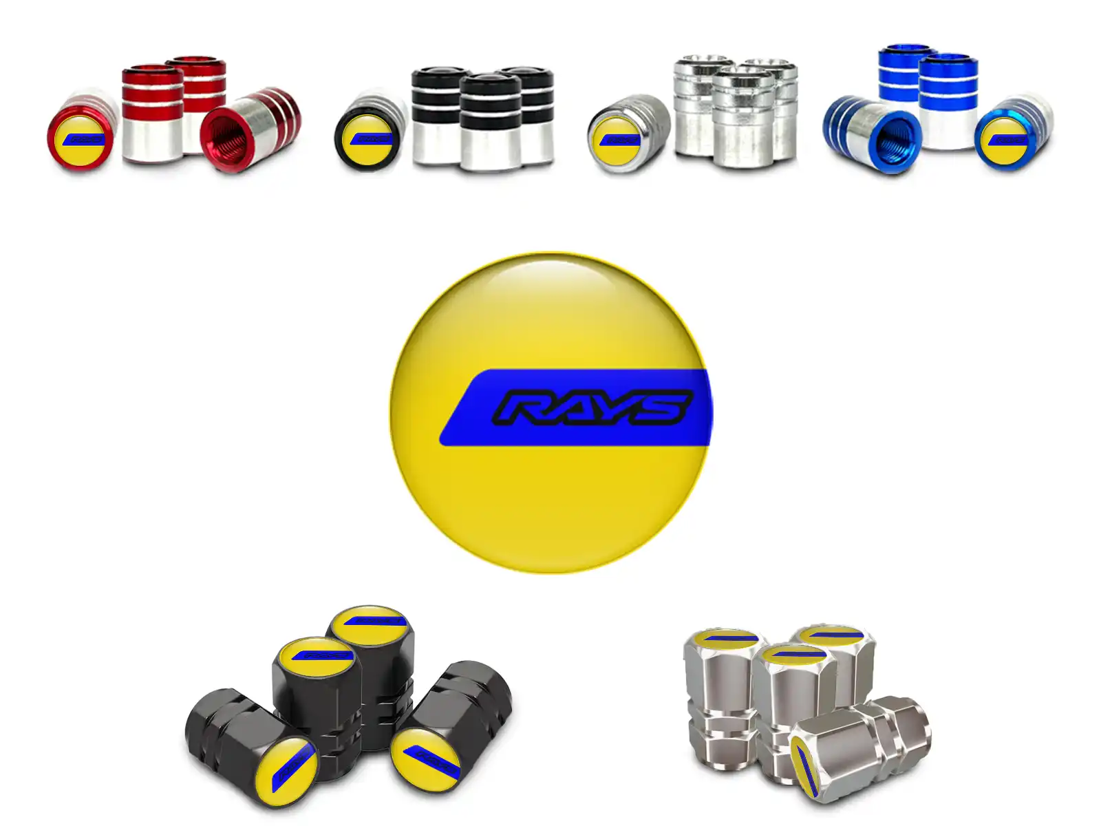 Rays Cappelli valvola Camion Design Drift Limitato 